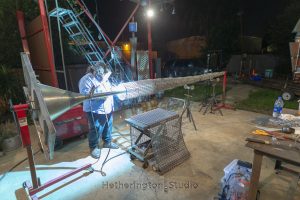 2019 Large Steel Sculpture by James Hetherington