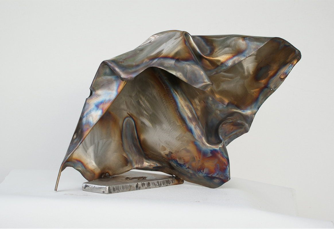 3D steel sculpture detail