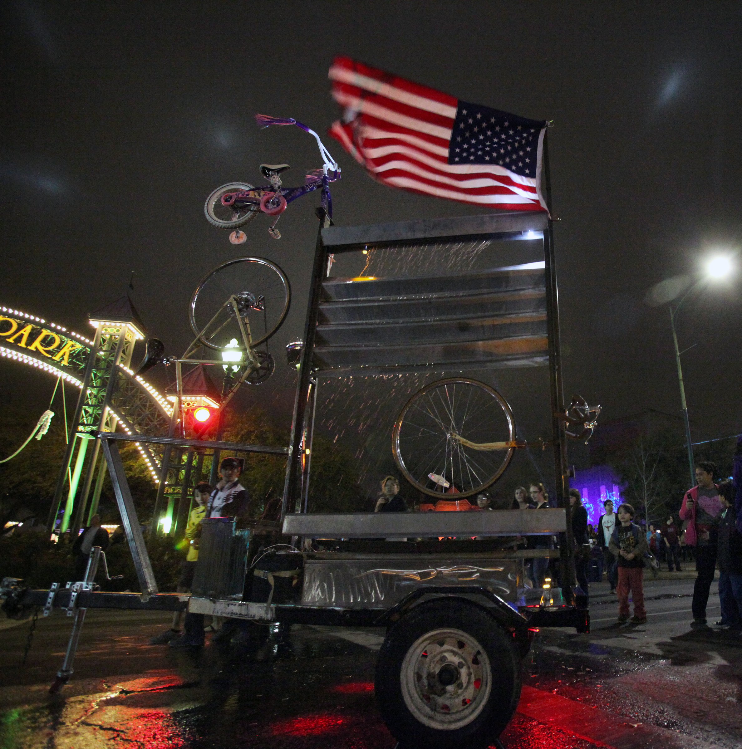 Luminaria 2013 — Patriotic Bicycle explosion (full)